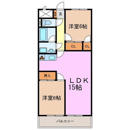 アルモニーの物件間取画像